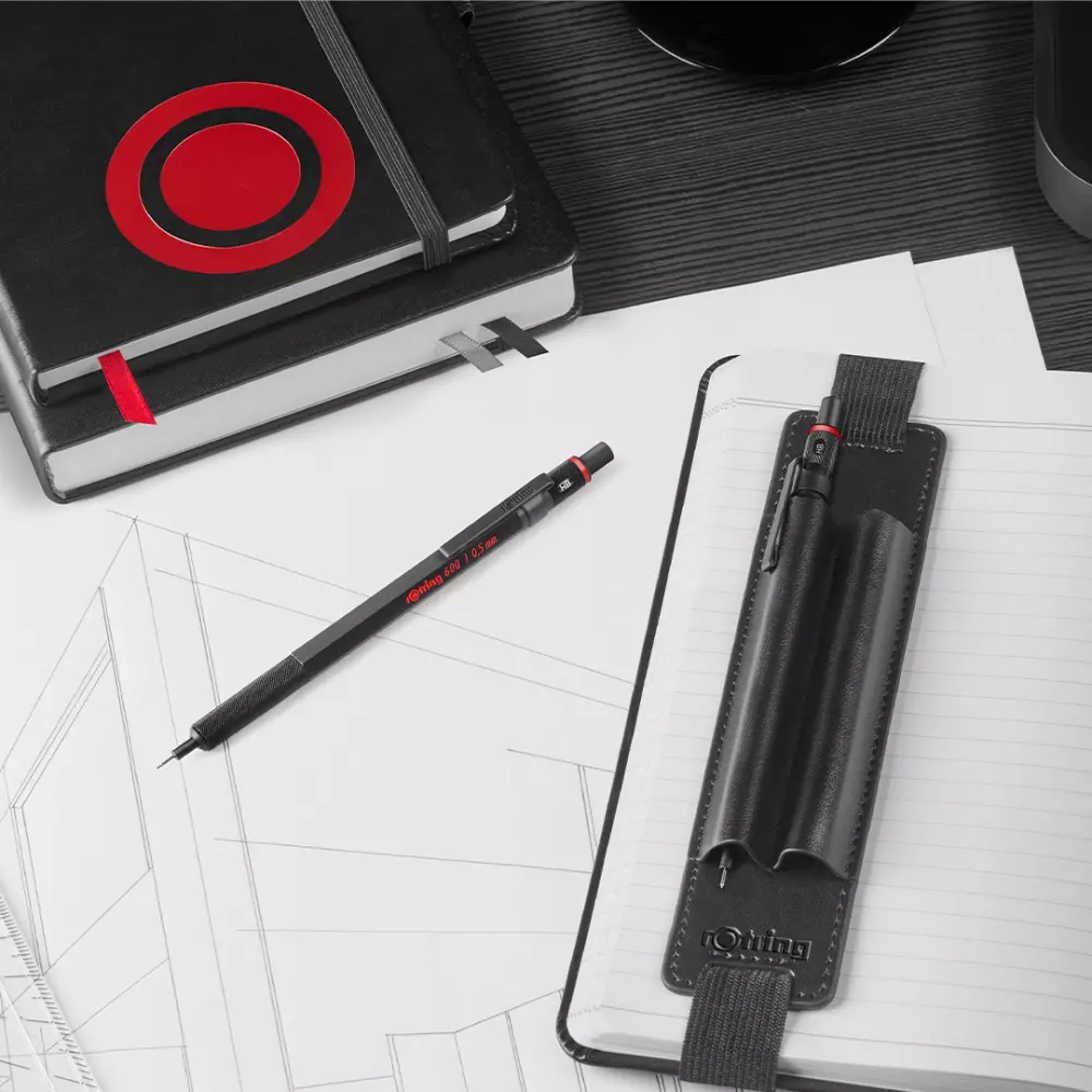 ROTRING 600 Patent olovka 0.5 Black Set - Слика 2